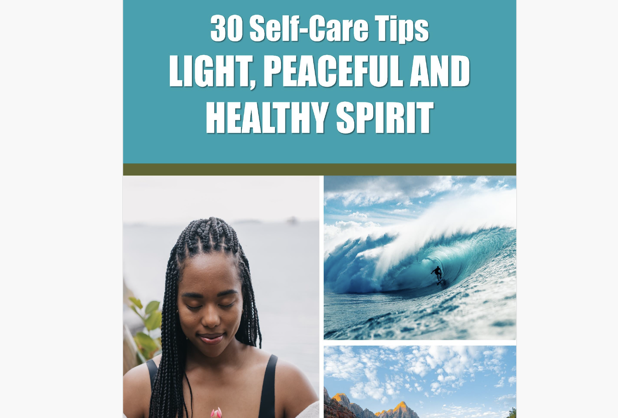 30 Self-Care Tips